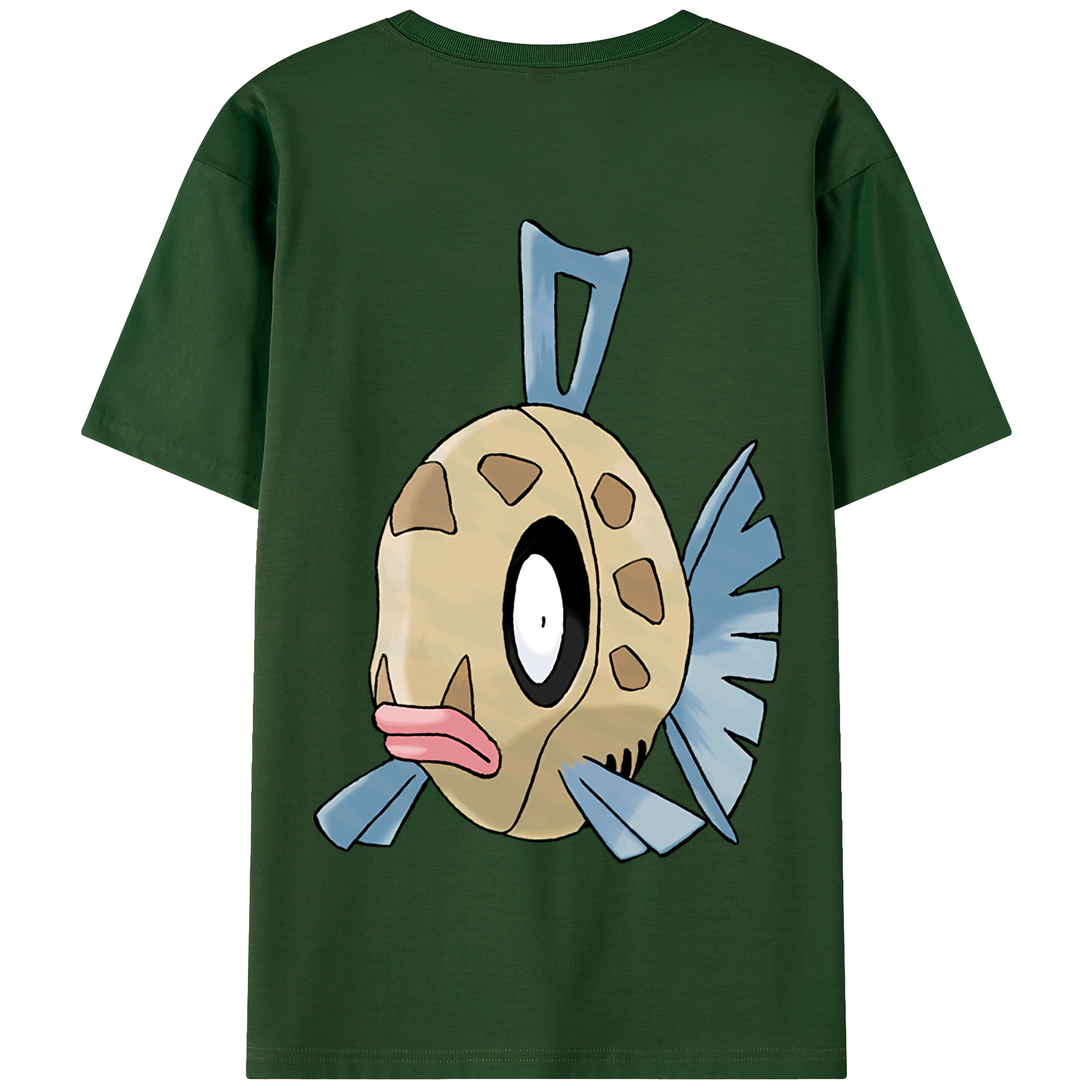（画像用） ポケットモンスター Pokémon 綿100％半袖Tシャツ（背面プリント）